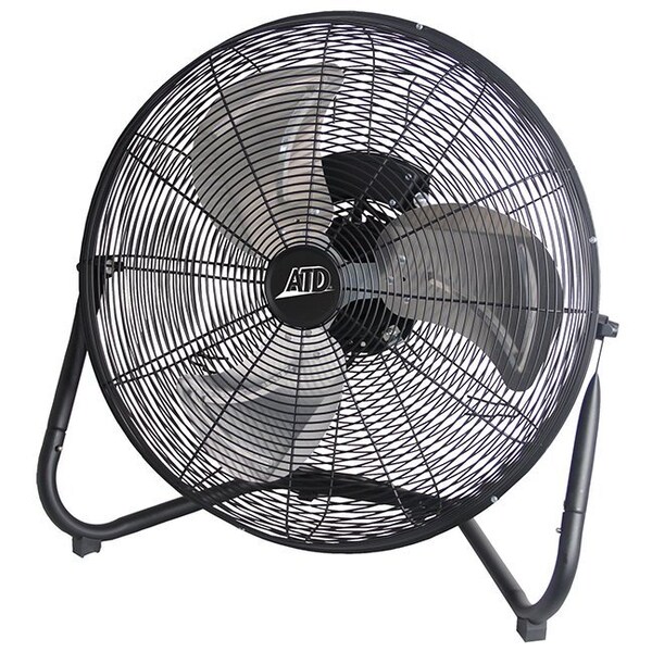 Atd Tools High Velocity Floor Fan, 20 in Blade Dia, 23.23 in L x 22.44 in D x 6.14 in W 30320A - main